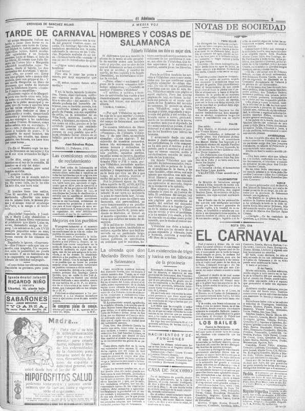 Reproducción digital de Fallecimiento de Miguel Sanchez Zarza, ex secretario del Ayuntamiento de Montejo, 1925
