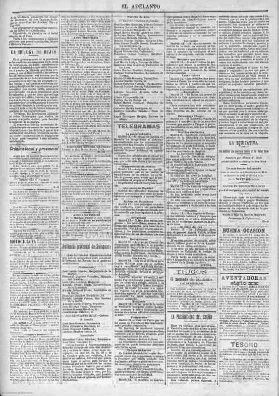 Reproducción digital de La familia García Guevara de Montejo, citada con motivo de las ferias de Salamanca, 1903